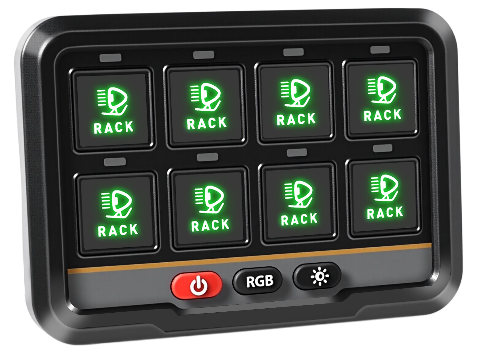 Botonera 8 teclas con control inalámbrico