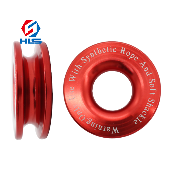 Polea de aluminio para piola sintética